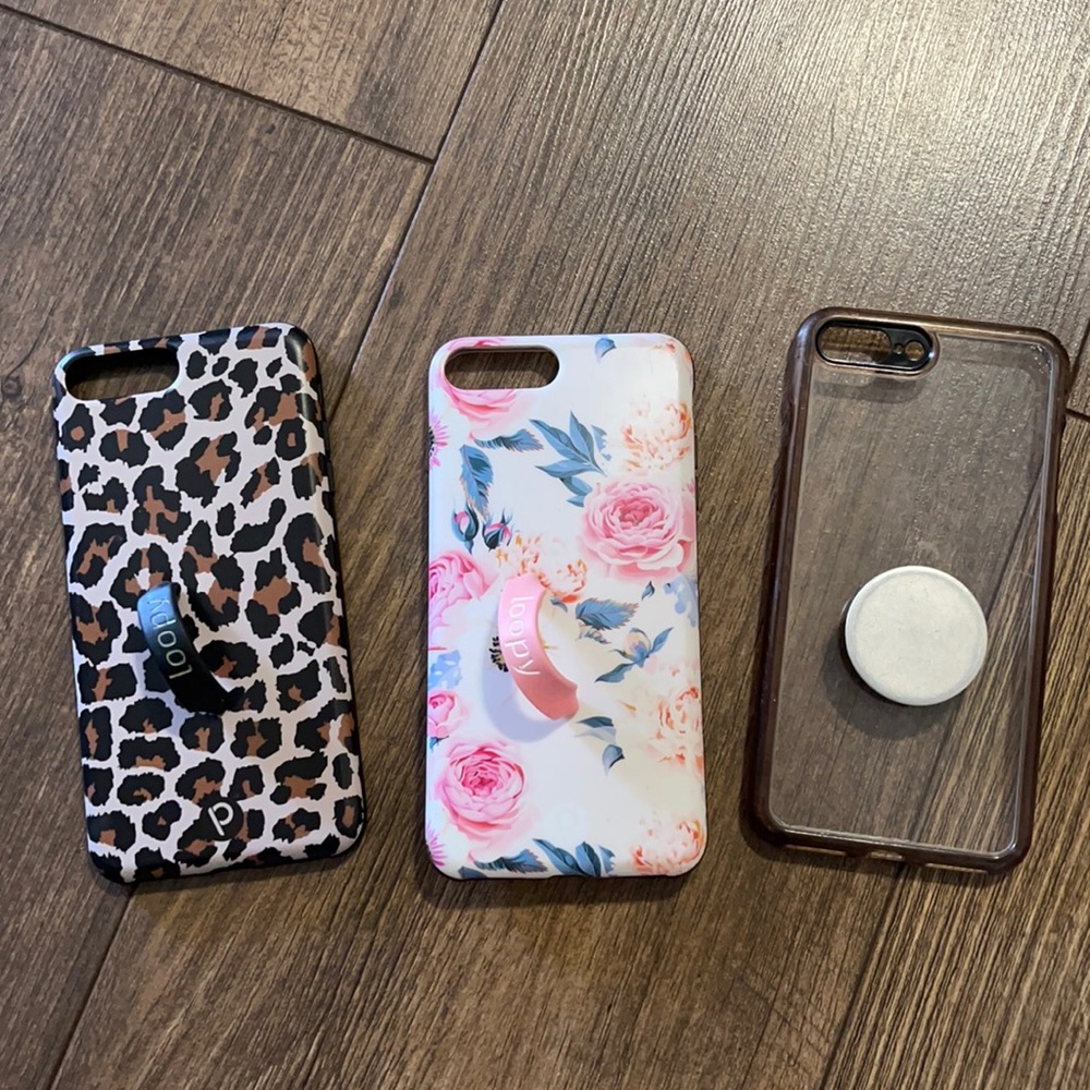 iPhone 7 Plus loopy and regular phone case
